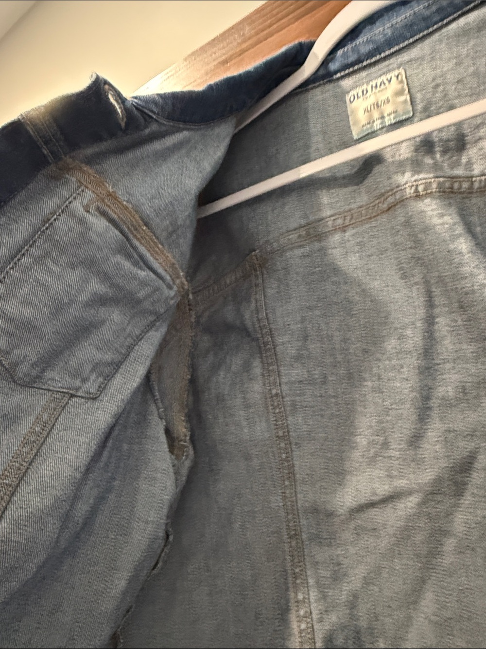 Old Navy Classic Light Blue Denim Jacket - Women's XL - Picture 5 of 10